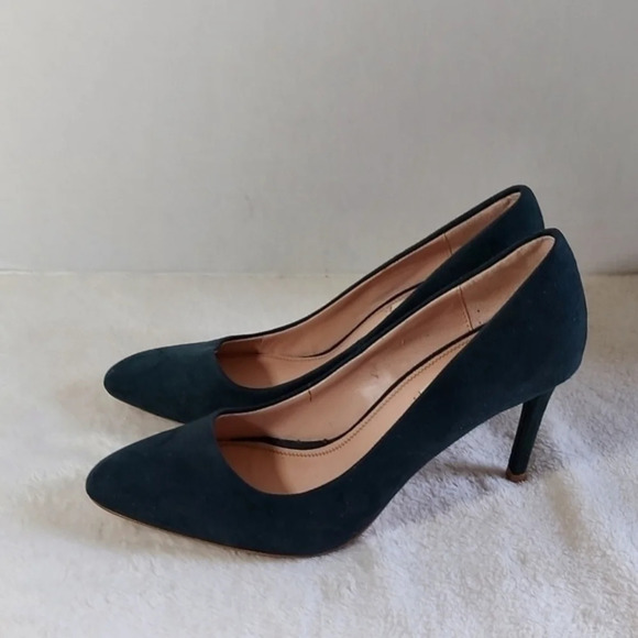 Zara Evergreen Stilletto Vegan Suede Pointed‎ Heels - Picture 13 of 13